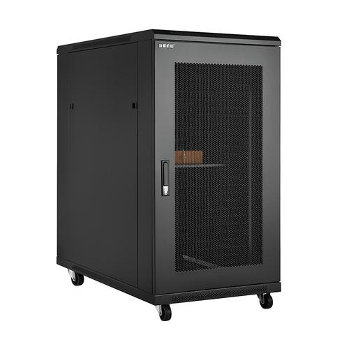 縱橫機柜 22u 600*900*1200mm網(wǎng)絡(luò)機柜 服務(wù)器機柜 前后網(wǎng)門 黑色